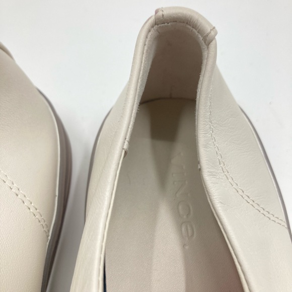 Vince heaton white platform sneakers size 8.5 - Picture 8 of 9